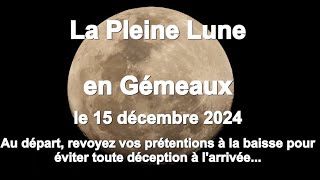 La Pleine du 15 décembre 2024  Un moment fort pour prendre position et en finir avec lobsolète [upl. by Ybba584]