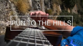 RUN TO THE HILLS Instrumental Fingerstyle Guitar Cover  Iron Maiden Cover [upl. by Neelahtak]