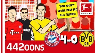 FC Bayern München vs Borussia Dortmund  40  Der Klassiker  Highlights Powered by 442oons [upl. by Enella]