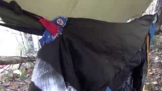 Cheap DIY Underquilt for Hammock Camping [upl. by Morrell71]