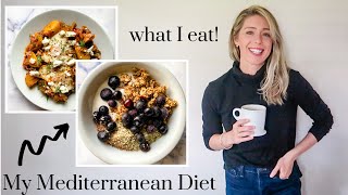 Mediterranean Diet What I Eat in a Day Pescatarian [upl. by Nesmat587]