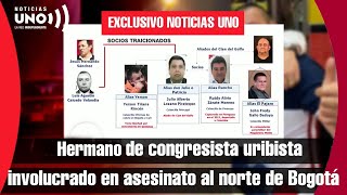 EXCLUSIVO involucrado hermano de congresista en ASESlИAT0 de cuatro personas al norte de Bogotá [upl. by Gennie]