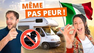 🇮🇹 LITALIE en CAMPINGCAR en SÉCURITÉ  On a la solution  🤌 Les Pouilles  Rome [upl. by Notsnarc]