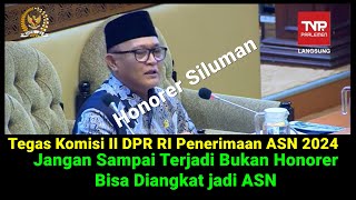 🔴Pengangkatan Honorer 2024 Jangan Sampai ada titipan dan Honorer Siluman [upl. by Giarla]