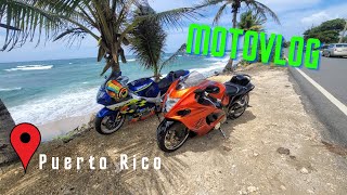 First Moto Ride Through Puerto Rico 🇵🇷 [upl. by Weinert]