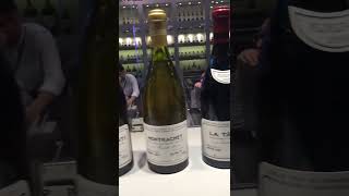 DRC Romanee St VIvant Richebourg Romanee Conti Montrachet La Tache Grand Echezeaux exhibition [upl. by Evangelina]