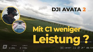 DJI Avata 2  Mit C1Klasse nicht nur weniger Geschwindigkeit sondern auch weniger Gesamtleistung [upl. by Ivzt587]