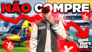 10 PIORES COISAS QUE VOCÊ NUNCA DEVE COMPRAR NO GTA 5 ONLINE 2024 [upl. by Rolandson646]