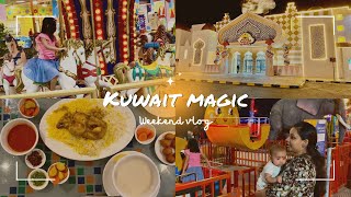 Kuwait Magic  Weekend Vlog  village mallu [upl. by Schwitzer]