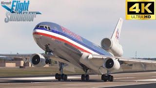 American Airlines  MD11  TFDI  Dallas Ft Worth to Oklahoma City  Microsoft Flight Simulator [upl. by Hilary]