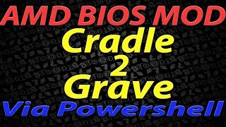 Load custom AMD BIOS using Powershell Quick Video [upl. by Vardon]