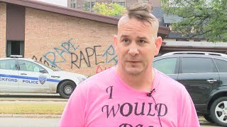 42yearold man accused of defacing Winnebago County Republican HQ [upl. by Kelwunn936]