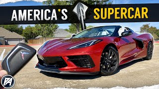 100k 2023 Chevy Corvette Stingray Convertible Review amp Drive [upl. by Aeriel]