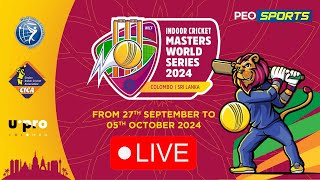 LIVE 01 🔴  INDOOR CRICKET MASTERS WORLD SERIES 2024 [upl. by Drofnas664]