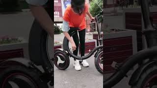 MK114 14 Folding Electric Bike with Disc amp Electronic Brake [upl. by Evans]