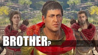 Kassandra amp Alexios Meet Brother Stentor  All Dialogue   Assassin’s Creed Odyssey [upl. by Narda]