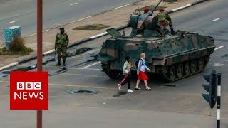 Zimbabwe crisis Mugabe under house arrest after army takeover  BBC News [upl. by Fahy622]