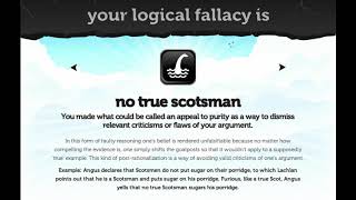 No True Scotsman Fallacy Mirror by TLDR [upl. by Emily]