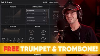 FREE Trumpet amp Trombone  BONUS Sample of the Week [upl. by Packston]