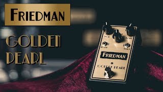 Friedman Golden Pearl Overdrive Overview  Dave Friedman [upl. by Shere]