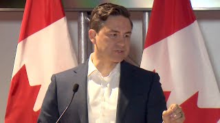 Pierre Poilievre blasts Justin Trudeau to Conservative caucus members  FULL SPEECH [upl. by Daus]