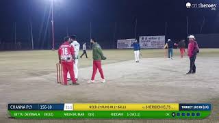 Live Cricket Match  SHERIDEN IELTS AND IMMIGRATION vs CHANNA PLY  04Dec24 0555 PM 24 overs  FI [upl. by Ayek290]