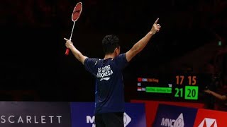 Live badminton Ginting vs Christo popov All England [upl. by Egon]