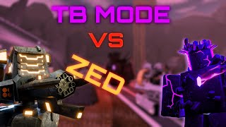 TDX x Tower Battles Normal Mode with ONLY ZED  TDX  Roblox [upl. by Wilmer]