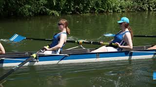 Peterhouse W2 Division 4 Wednesday Cambridge May Bumps 2023 slow motion [upl. by Ettenil172]