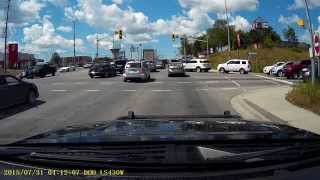 Bad Drivers of Barrie Mapleview Chaos [upl. by Haliehs]