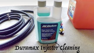 Duramax ACDelco Injector Cleaning with Before and After Balance Rates [upl. by Arramas]