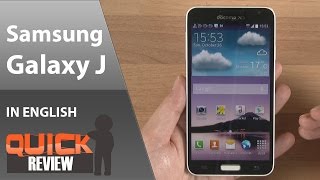 EN Samsung Galaxy J Quick Review 4K [upl. by Llennehc718]