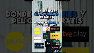 Las mejores plataformas para ver películas y series Gratis pelicula peliculas shortvideo [upl. by Swehttam]