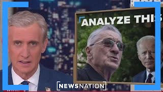 BidenDe Niro campaign stunt seems to backfire  Dan Abrams Live [upl. by Ordnael226]