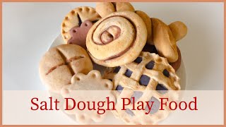 Salt Dough Recipe DIY Play Food [upl. by Espy]