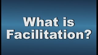 What is Facilitation [upl. by Airdua535]