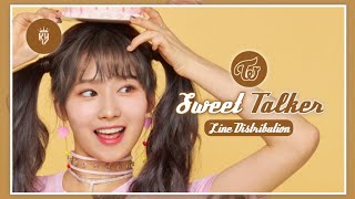 TWICE 트와이스  Sweet Talker  Line Distribution [upl. by Sluiter289]