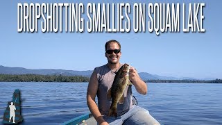 Dropshotting Late Summer Smallmouth  Squam Lake NH [upl. by Clea]