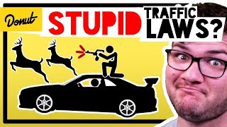 The Dumbest Traffic Laws in America  WheelHouse [upl. by Atekihs]