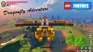 Introducing The Dragonfly Adventure Craft Flying Aircraft Lego Fortnite [upl. by Arman]