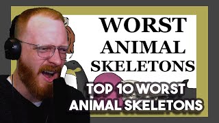 Top 10 Worst Animal Skeletons by Sam ONella  Chicago Reacts [upl. by Toms885]