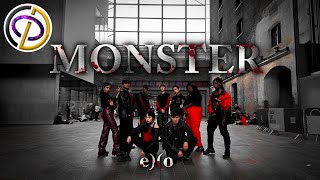 KPOP IN PUBLIC  LONDON EXO 엑소  quotMonsterquot  DANCE COVER BY ODC  ONE TAKE 4K [upl. by Albertina746]