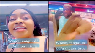 Kiné BADIANE ex de Eumeudy folle de rire avec son mari [upl. by Dreddy]