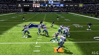 Madden NFL 22  New York Giants ​vs Dallas Cowboys ​ Gameplay PS5 UHD 4K60FPS [upl. by Willock]