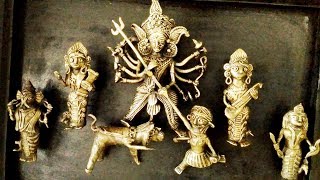 Dokra Metal Craft of Dariapur  Dokra Handicrafts in Bengal [upl. by Ecnarrat435]