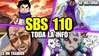 ONE PIECE SBS 110  TODO LO QUE DEBES SABER Kizaru es un traidor El pasado de Fujitora [upl. by Ennaus198]