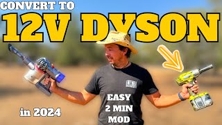 DYSON RYOBI BATTERY CONVERSION in 2024  Cheap amp Easy  GRAB A QUICK MOD WITH THE DAD BOD [upl. by Marc686]