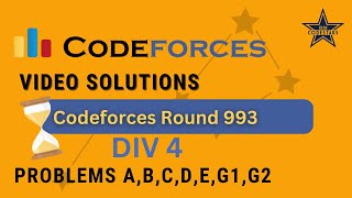 Codeforces Round 993 Div 4 A  G2 by Viram Mehta [upl. by Soisinoid350]