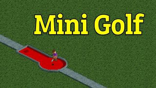 RCT2 Ride Overview  Mini Golf [upl. by Moody]