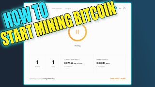 How To Install amp Setup NiceHash Miner On Your PC  Start Mining Bitcoin Tutorial [upl. by Bax]